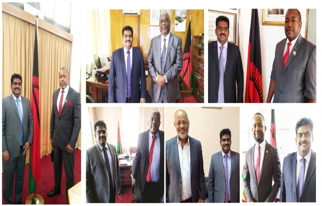 HIGH COMMISSIONER MEETS TOP LEADERSHIP OF MALAWI GOVERNMENT